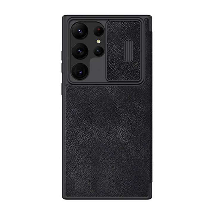 Nillkin Qin Leather Pro Hülle für SAMSUNG S23 Ultra (schwarz)