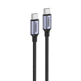 Kabel USB-C auf USB-C Foneng X95 1,2 m 60 W (grau)
