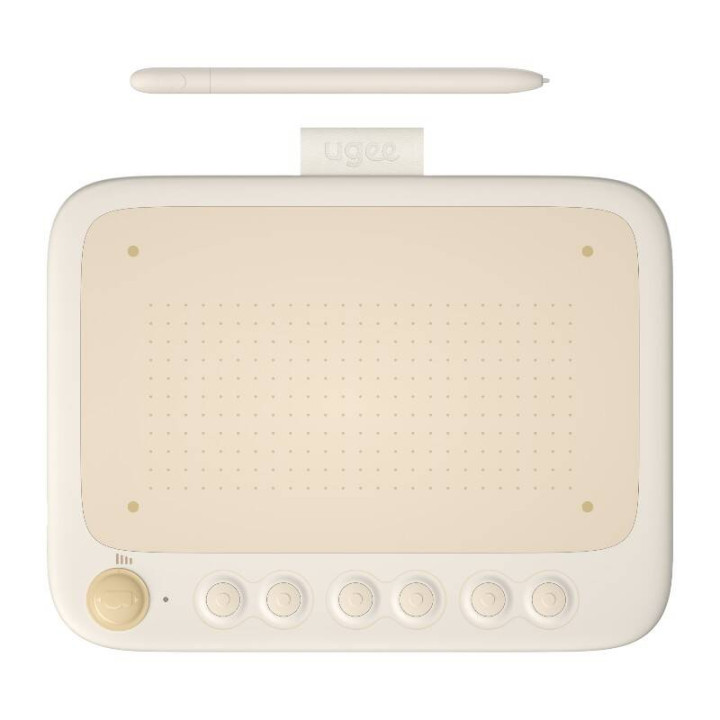 Ugee Q6 Tableta gráfica (beige)