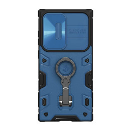 Nillkin CamShield Armor Pro Hülle für Samsung Galaxy S23 Ultra (blau)