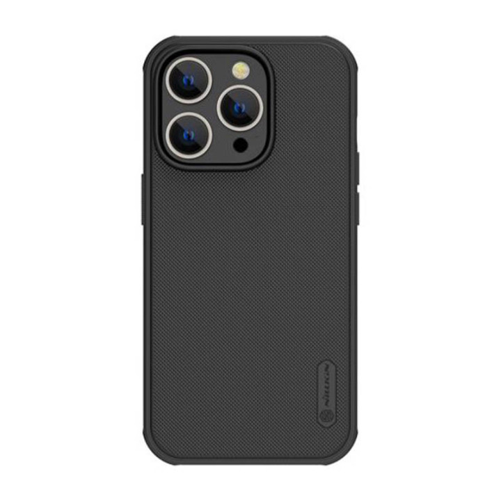 Hülle Nillkin Super Frosted Shield Pro für Apple iPhone 14 Pro (schwarz)