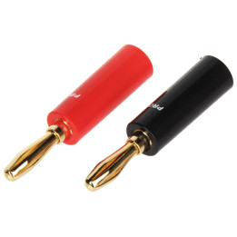 PROLINK BAN-PLUG-V2 Banana Plug Set Red + Black