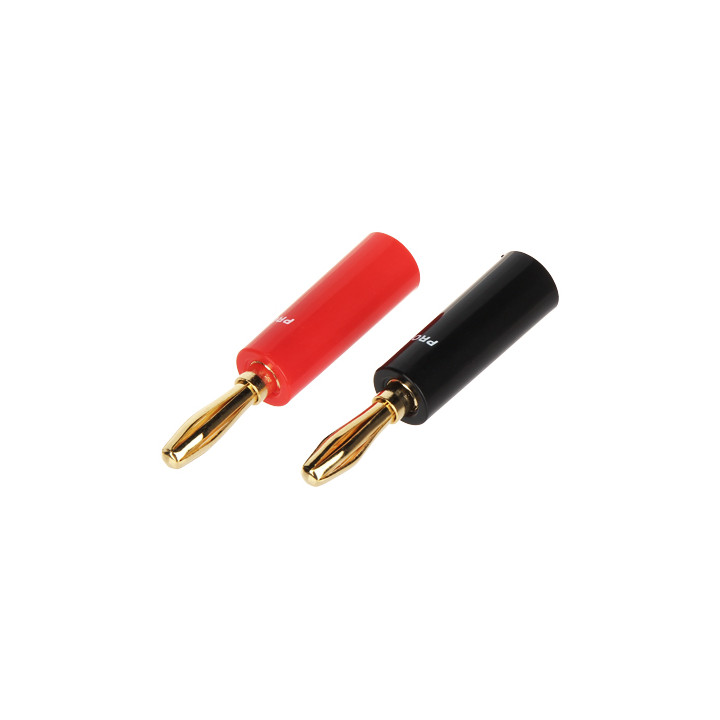 PROLINK BAN-PLUG-V2 Banana Plug Set Red + Black