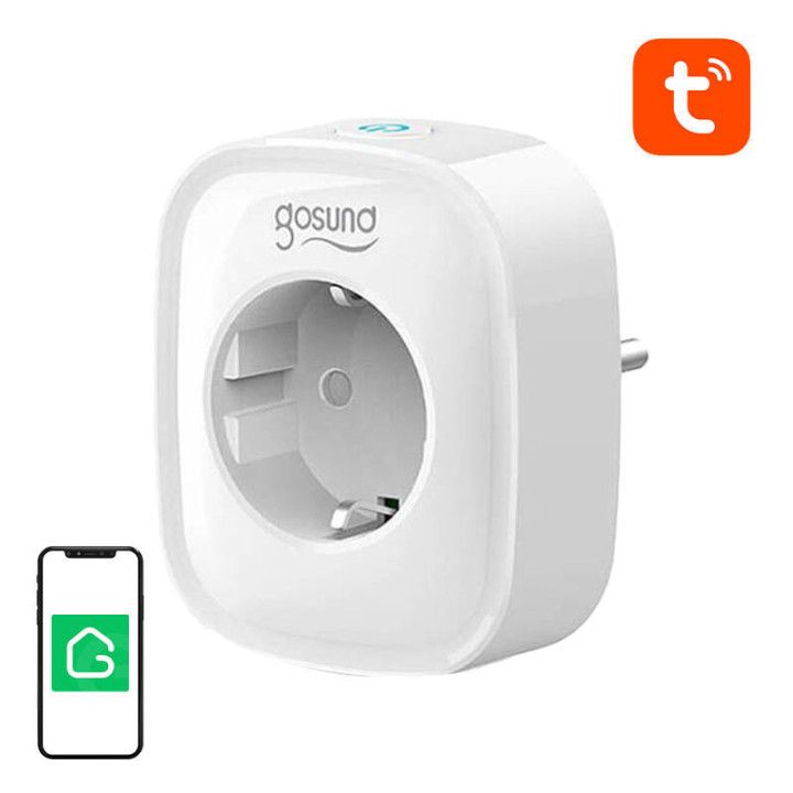 Умная розетка WiFi Gosund SP1 E/F- unischuko, Tuya