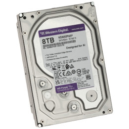 HDD FOR DVR HDD-WD8002PURP 8TB 24/7 PURPLE PRO WESTERN DIGITAL