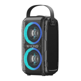 Беспроводная Bluetooth-колонка W-KING T9II 60 Вт + микрофон (черный)