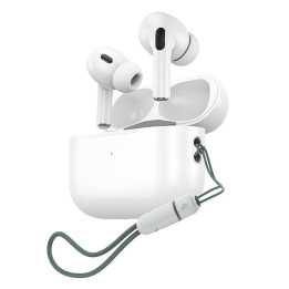 Auriculares inalámbricos TWS Foneng BL129, con carga por inducción (blanco)