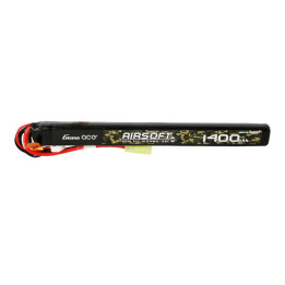 Gens ace 25C 1400 мАч 3S1P 11,1 В страйкбольный пистолет Lipo аккумулятор с мини-разъемом Tamiya