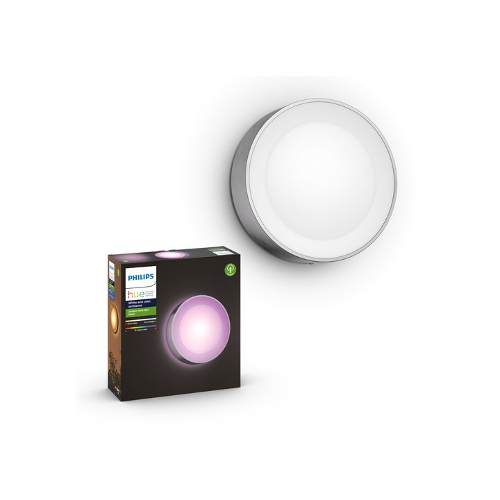 Philips Hue Daylo wall lamp inox 1x15W