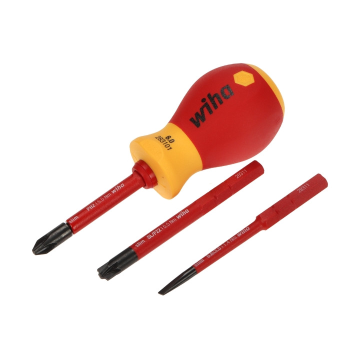 HANDLE WITH REPLACEABLE BITS WH-SLIMVARIO/41230 WIHA