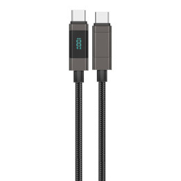Кабель Foneng XS05 100 Вт USB-C — USB-C (черный)