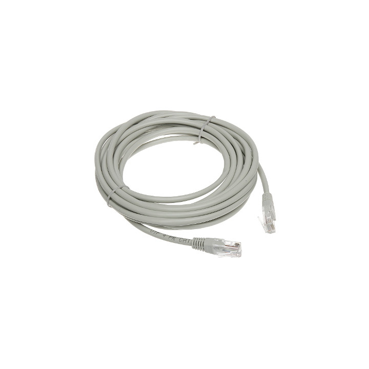 RJ45/5.0-GREY Ethernet Patch Cable 5m Grey