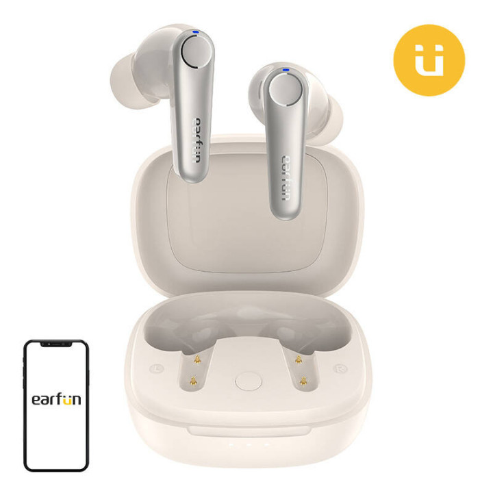 Auriculares inalámbricos TWS EarFun Air Pro 3, ANC (blanco)