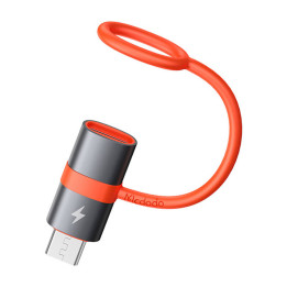 Adapter McDodo OT-3820 USB-C na Micro USB (czarny)