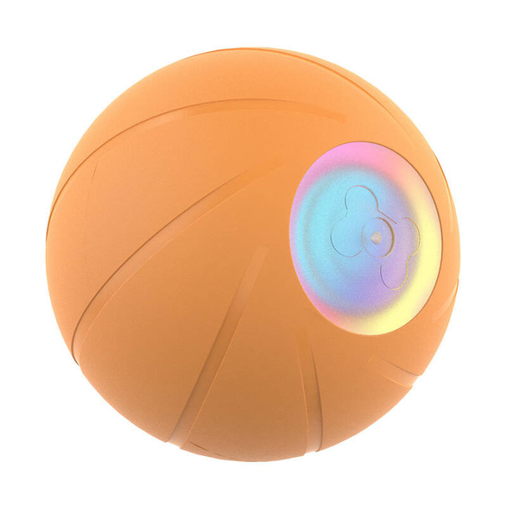 Интерактивный Cheerble Wicked Ball для собак (оранжевый).