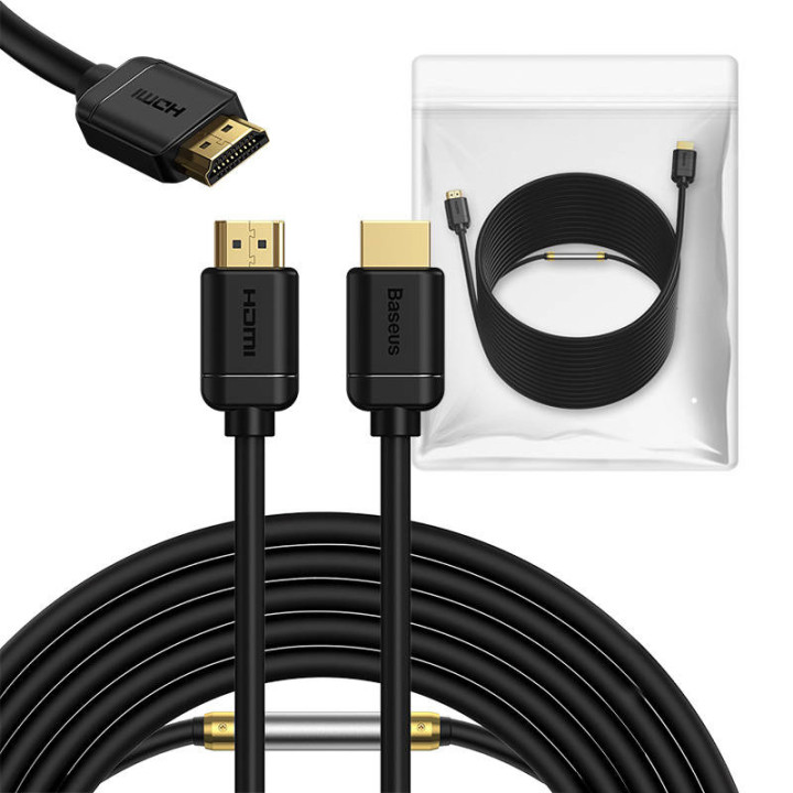 Baseus Kabel HDMI 1080p@60Hz, 20m (czarny)