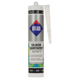 SANITÄRSILIKON SIL-S280-B/ATLAS SILTON S KARTUSCHE 280 ml SCHWARZ