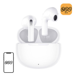 Auriculares TWS QCY T20 (blancos)