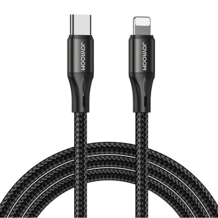 Кабель Type-C Lightning 20Вт 1м Joyroom S-1024N1-PD (чёрный)