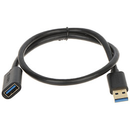 UNITEK Y-C456GBK USB Extension Cable 0.5m Black