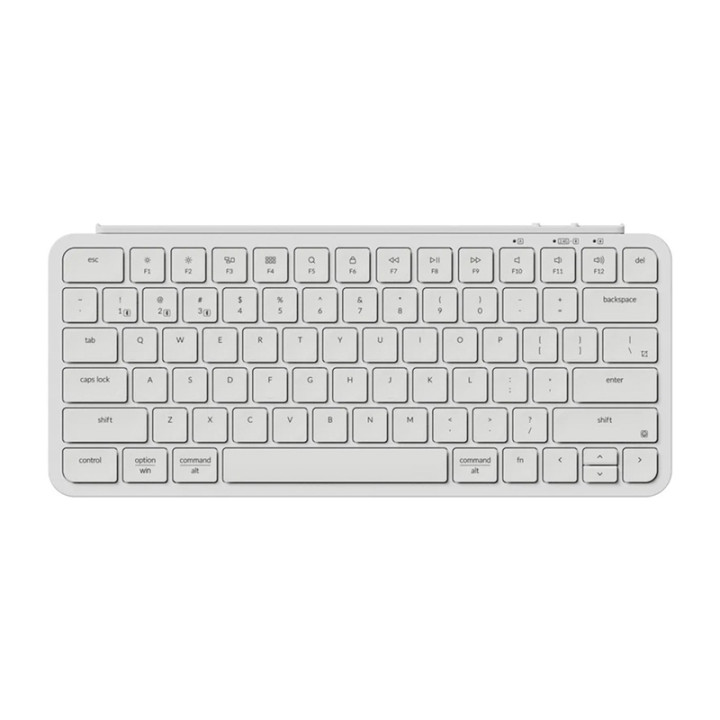 Сверхтонкая беспроводная клавиатура Keychron B1 Pro 2,4G (белая) [B1P-K8].