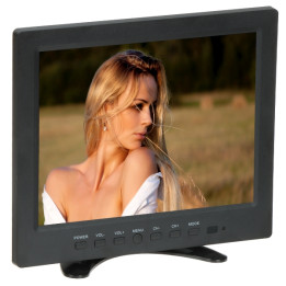 TFT-10/CCTV-V2 10" CCTV Monitor VGA HDMI Audio 1xVideo USB Remote Control