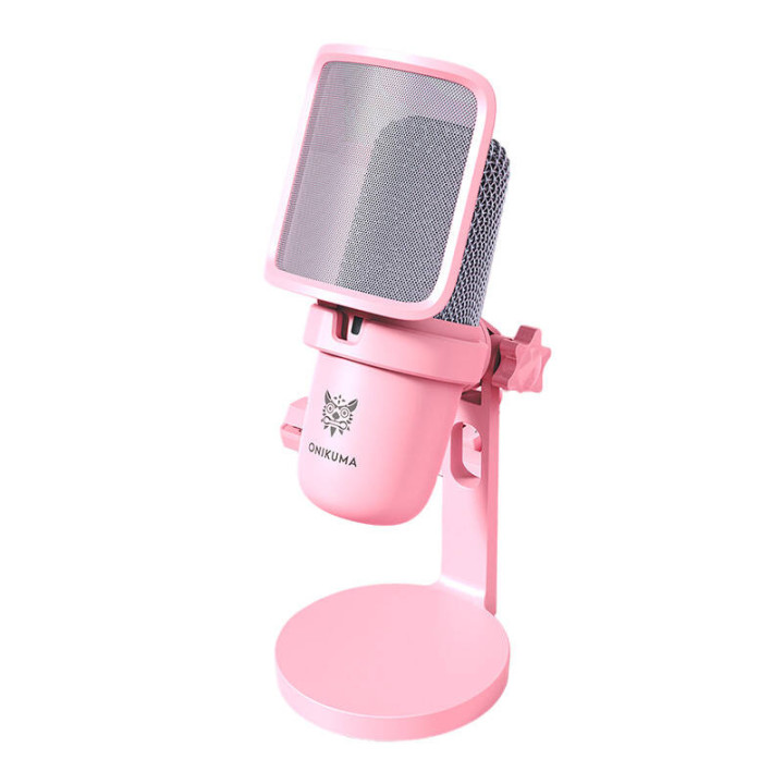 ONIKUMA M630 USB игровой микрофон розовый