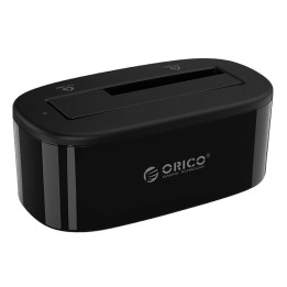 Estación de acoplamiento Orico para HDD / SSD de 2,5/3,5", 5 Gbps, USB-A a USB-B (negro)