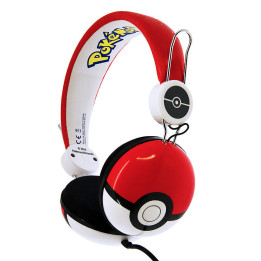 Słuchawki przewodowe dla Dzieci OTL Pokemon Pokeball Dome (czerwone)