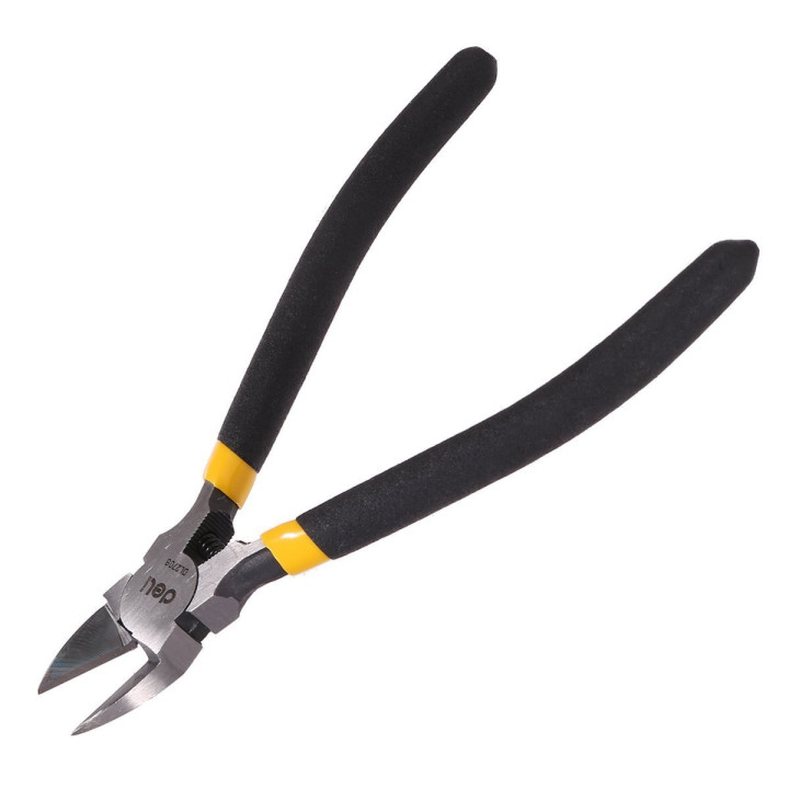 Кусачки 6-дюймовые Deli Tools EDL2706 (черные)