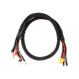 Kabel ładujący Gens Ace 2S/4S: kula 4 mm i 5 mm ze złączem XT60