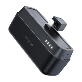 Mcdodo Power Bank MC-6281 20W, 5000mAh ze złączem Lightning (czarny)