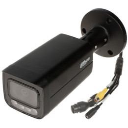 DAHUA IPC-HFW2449T-AS-IL-0360B-BLACK WizSense 4 MP IP Camera, 3.6 mm, PoE, Black