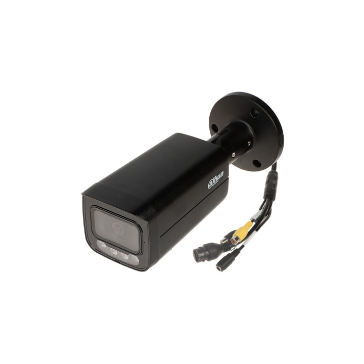 DAHUA IPC-HFW2449T-AS-IL-0360B-BLACK WizSense 4 MP IP Camera, 3.6 mm, PoE, Black