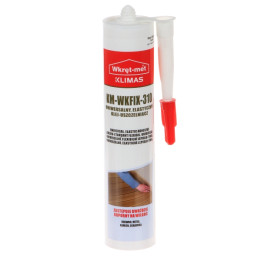 ADHESIVE SEALANT KM-WKFIX-310 CARTRIDGE 290 ml WHITE WKRĘT-MET KLIMAS