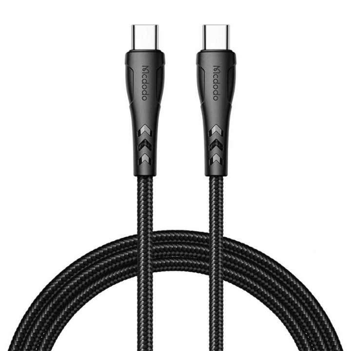 Кабель USB-C на USB-C Mcdodo CA-7641, PD 60Вт, 1,2м (черный)