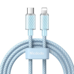 Mcdodo CA-3664 USB-C to Lightning cable, 36W, 2m (blue)