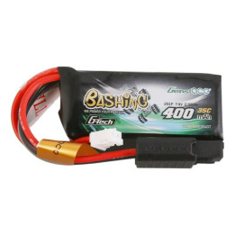Gens ace G-Tech 400mAh 7.4V 2S1P 35C Bateria Lipo ze złączem szeregowym JST-PHR Plug-Bashing