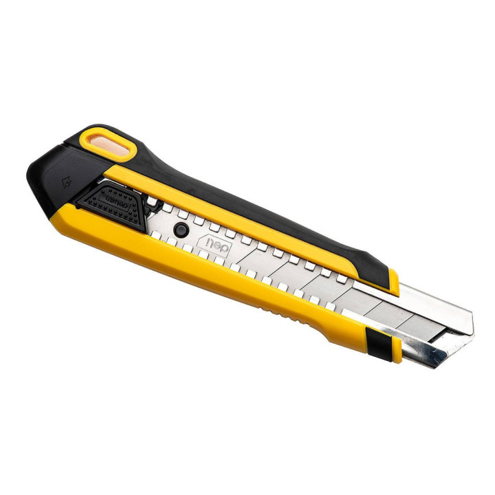 Резак 25мм SK4 Deli Tools EDL025 (желтый)