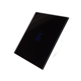 KingArt Hochleistungsschalter (20 A), Sonoff-kompatibel, WiFi-Touch-Schalter/Kesselschalter (schwarz)