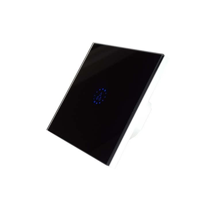 KingArt Hochleistungsschalter (20 A), Sonoff-kompatibel, WiFi-Touch-Schalter/Kesselschalter (schwarz)