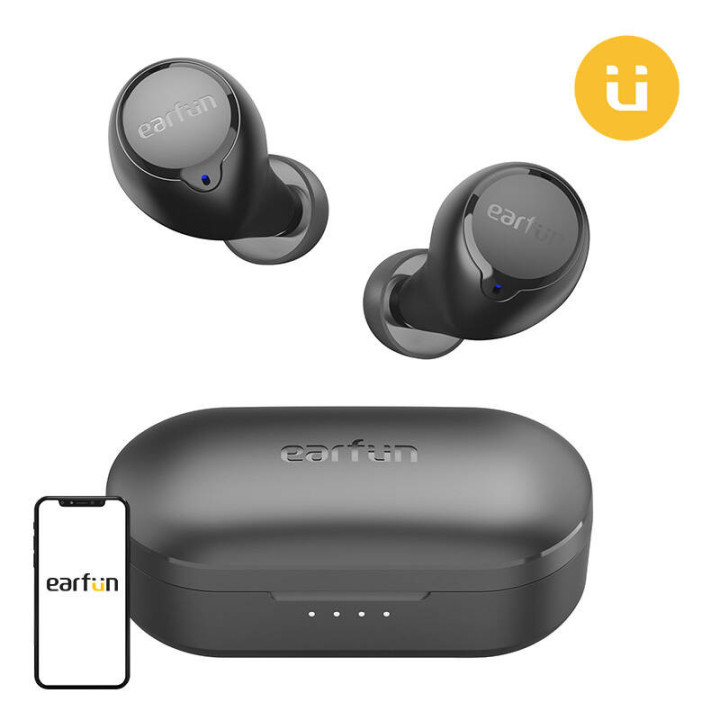 Auriculares inalámbricos TWS EarFun Free 1S (negro)