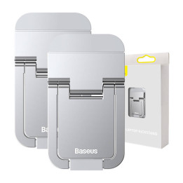 Baseus Slim Laptop Kickstand 2 piezas (Plata)