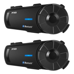 Dwupak domofonu motocyklowego Fodsports FX8 (czarny)