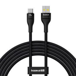Cavo di ricarica Baseus Flash 2 da USB a USB-C 100 W, 2 m (nero)