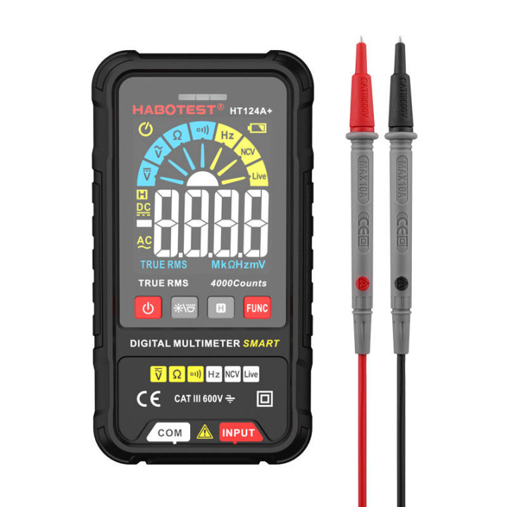 Цифровой универсальный мультиметр Habotest HT124A+