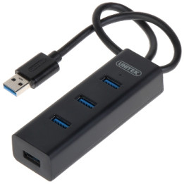 UNITEK Y-3089 USB 3.0 Hub 4 порта 30см