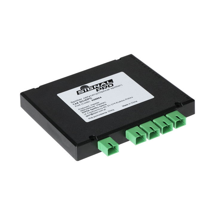 ROZDZIELACZ OPTYCZNY SO-1/4-SC/APC-SIG SIGNAL PRO
