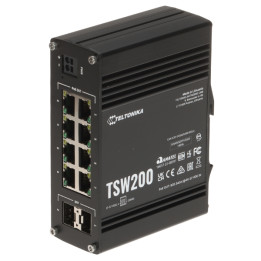 Teltonika TSW200 Industrial PoE Switch with 8 Ports and SFP