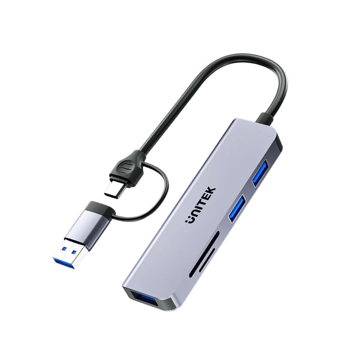 UNITEK H1320AGY01 USB 3.0 Hub USB-A/USB-C